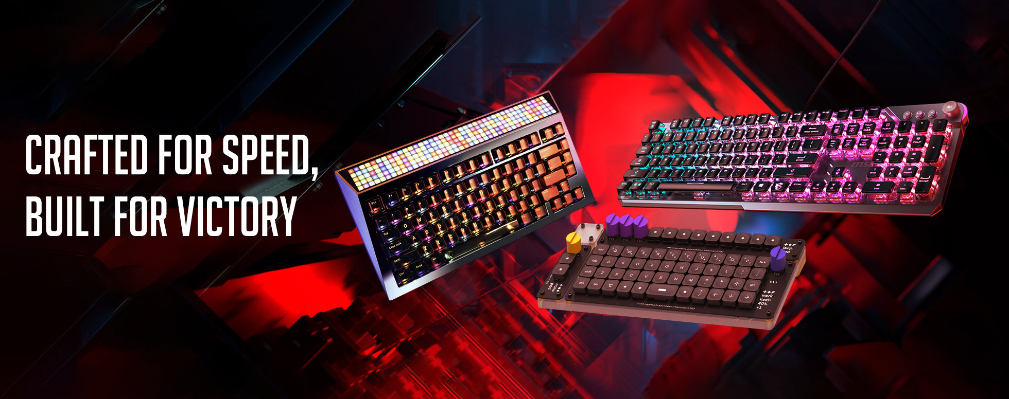 Gaming Keyboards Banner